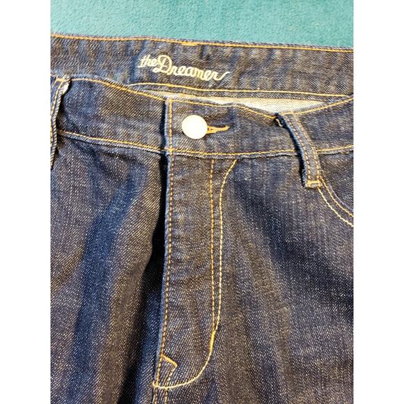 Old Navy Jeans Size 12 Womens Blue Pants Denim Ladies Stretch Mid Rise Bootcut - Picture 6 of 12